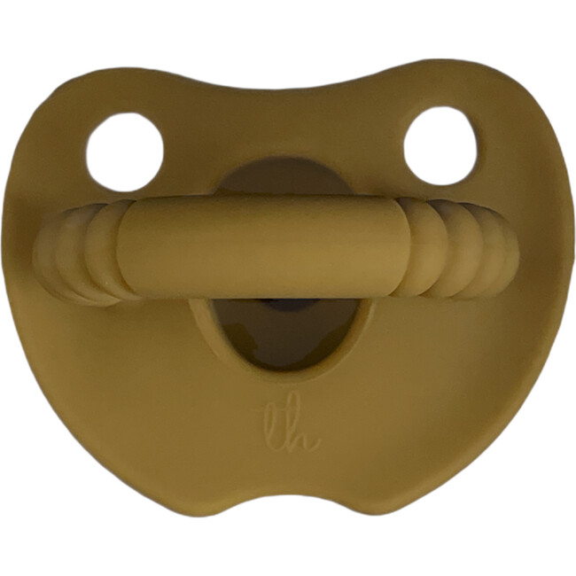 Silicone Soother Round, Oak Bull