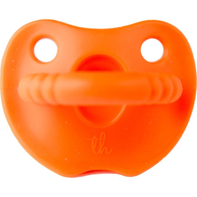 Silicone Soother Round, Orange Peel