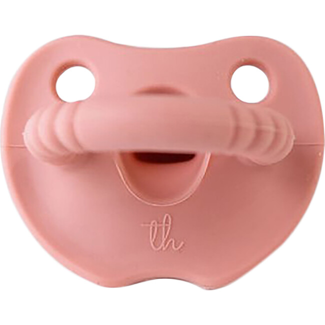 Silicone Soother Flat, Rose Dawn
