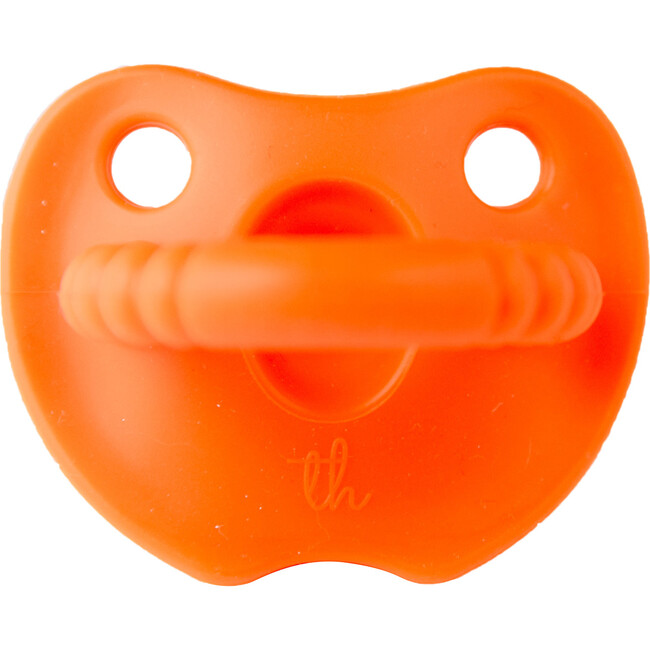 Silicone Soother Flat, Orange Peel