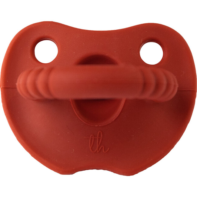 Silicone Soother Flat, Masala - Pacifiers - 1