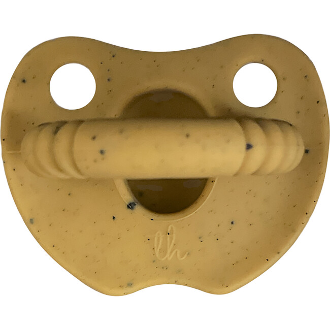Silicone Soother Flat, Oak Bull Speckled