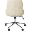 Fletcher Swivel Office Chair, Beige - Desk Chairs - 6