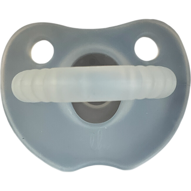 Silicone Soother Flat, Clear
