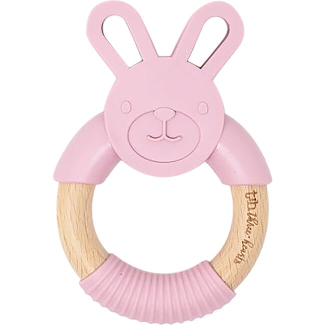 Bunny Teether, Dusty Rose