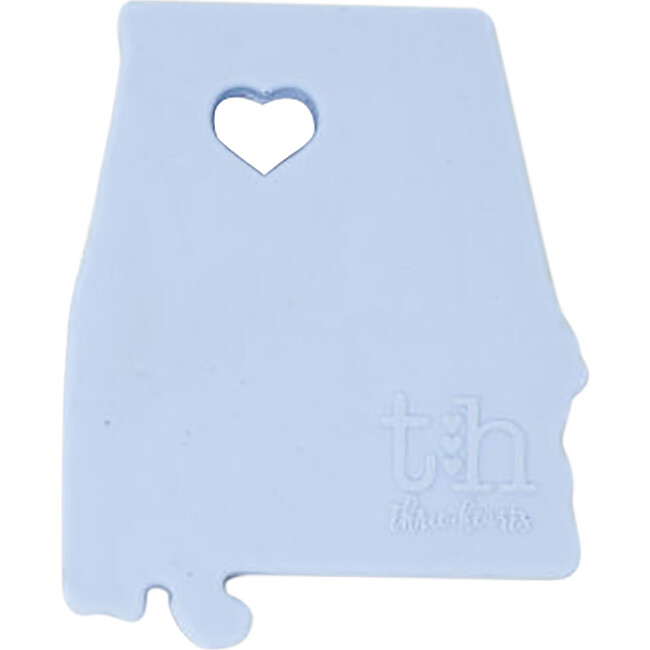 Alabama State Teether, Baby Blue