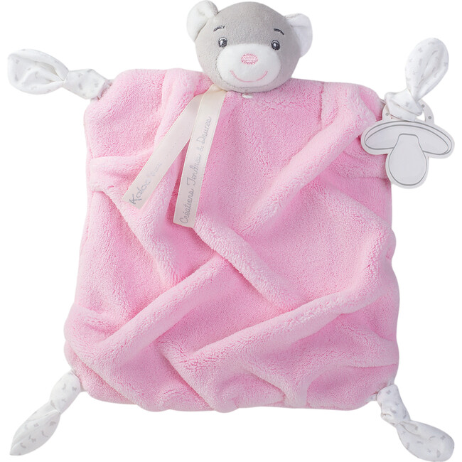 Plume Doudou Bear, Pink - Kaloo Plush | Maisonette