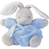 Small Plume Chubby Rabbit, Blue - Plush - 2