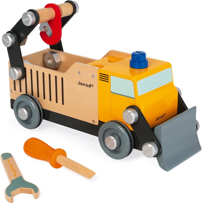 Brico'Kids DIY Construction Truck - Janod Vehicles & Trains | Maisonette