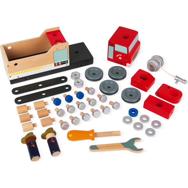 Brico'Kids DIY Fire Truck - Transportation - 6