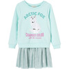 The Nature Conservancy x Peek Arctic Fox Dress, Blue - Dresses - 1 - thumbnail