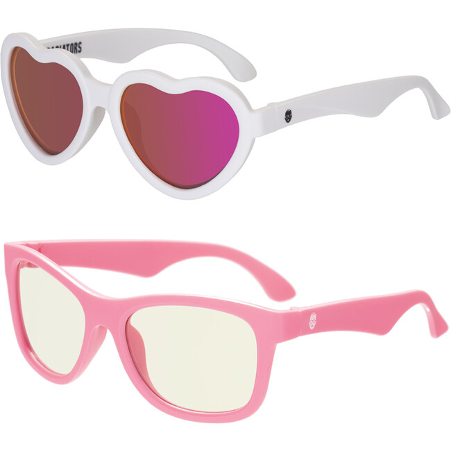 Babiators Sun & Screen Gift Set, Think Pink! & Sweetheart Polarized Shades - Sunglasses - 1