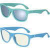 Babiators Sun & Screen Gift Set, Blue Crush & The Surfer Polarized Shades - Sunglasses - 1 - thumbnail