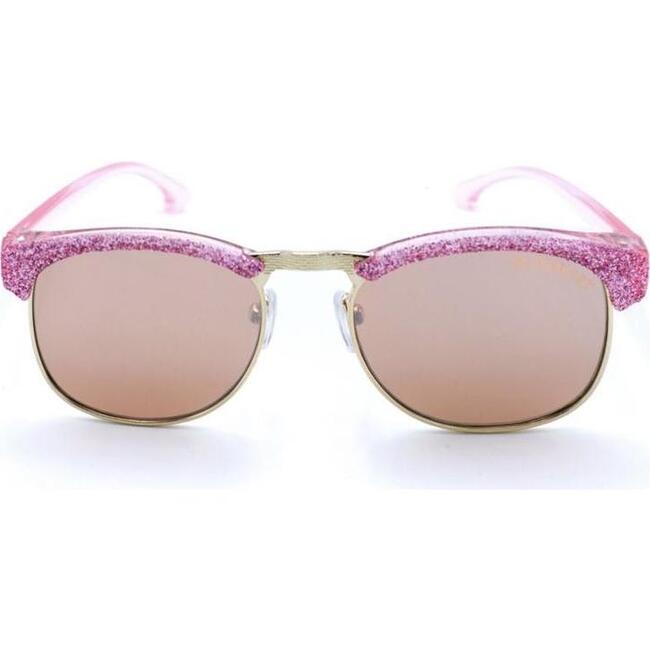 Adell Sunglasses, Mirrored Pink - Sunglasses - 1