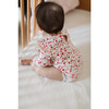 Long Sleeve Ruffle Onesie, Winterberry - Onesies - 2