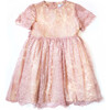 Cyra Lace Dress, Pink - Dresses - 1 - thumbnail