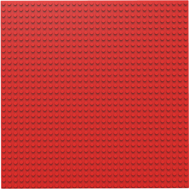 32 x 32 Baseplate, Light Red
