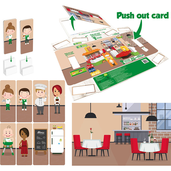 Restaurant Set - Blocks - 5