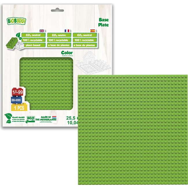 32 x 32 Baseplate, Light Green - Blocks - 3