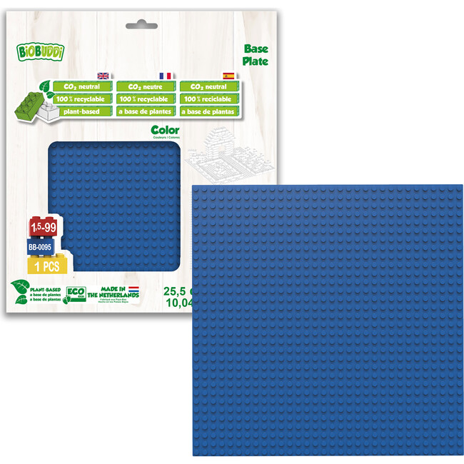 32 x 32 Baseplate, Blue - Blocks - 3