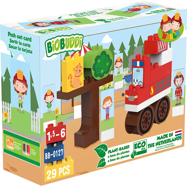 Fire Truck Set - Blocks - 3