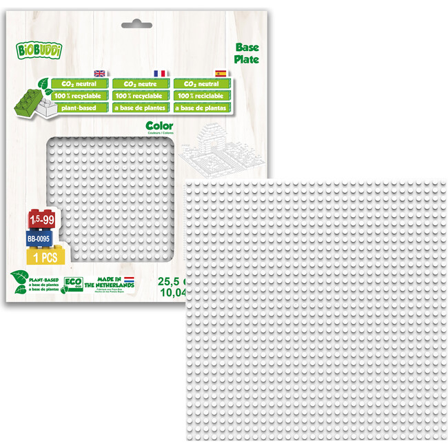 32 x 32 Baseplate, White - Blocks - 3