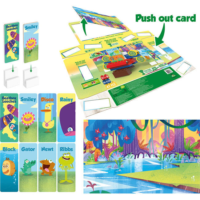 Swampies, Swamp Space Ship Set - Blocks - 5