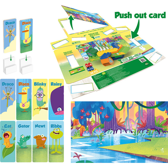 Swampies,Swamp Plane Set - Blocks - 5