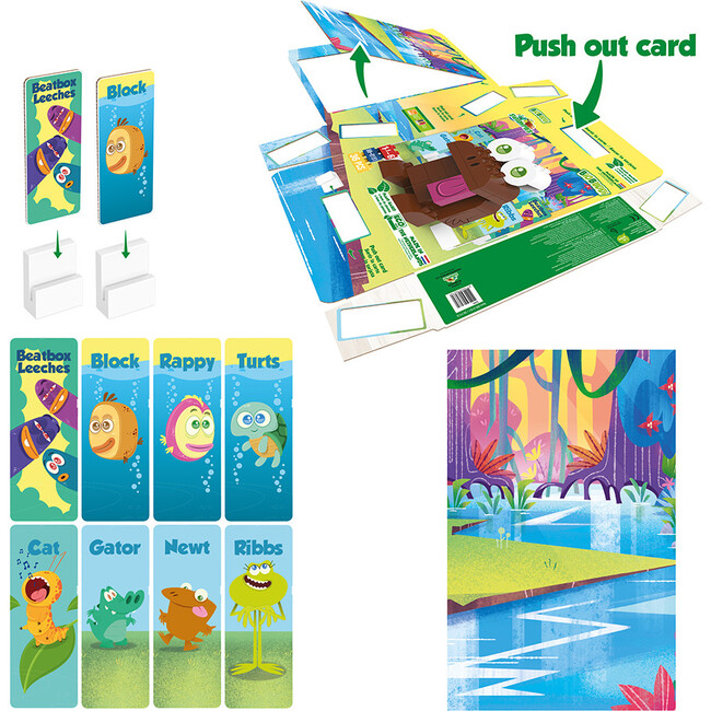 Swampies, Newt Set - Blocks - 5