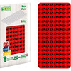 Educational Base Plate, Red - Blocks - 2