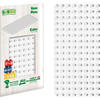 Educational Base Plate,White - Blocks - 2