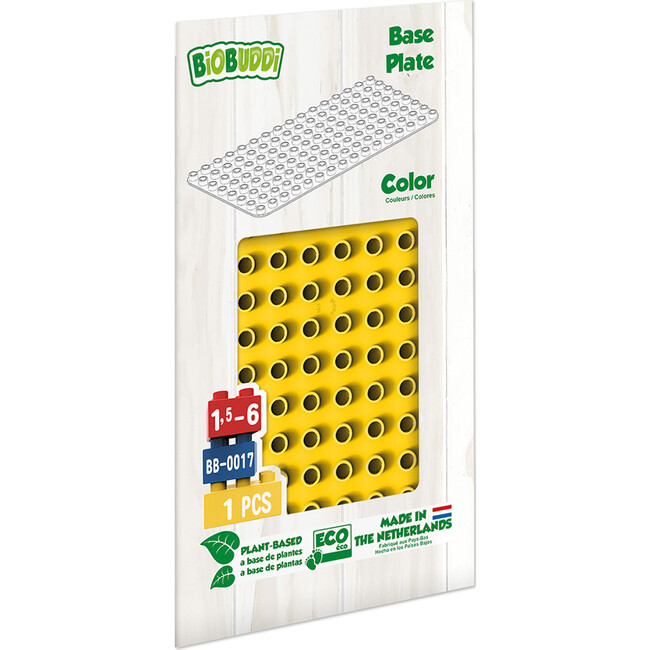 Educational Base Plate,Yellow - Blocks - 3