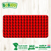 Educational Base Plate, Red - Blocks - 4