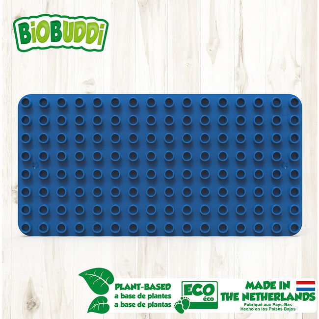 Educational Base Plate, Blue - Blocks - 4