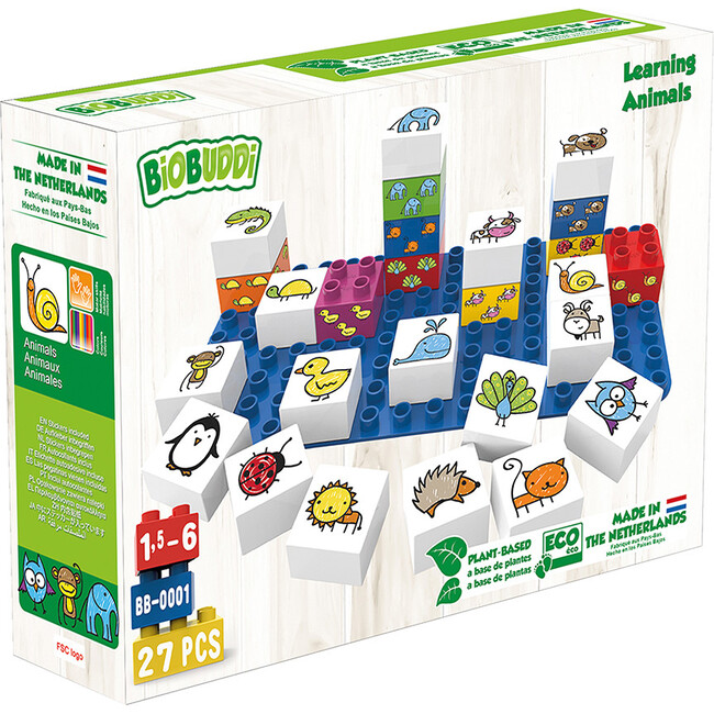 Animals Learning Set - Blocks - 3