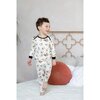 Pizza Bamboo Two Piece Pajamas, Multi - Pajamas - 3