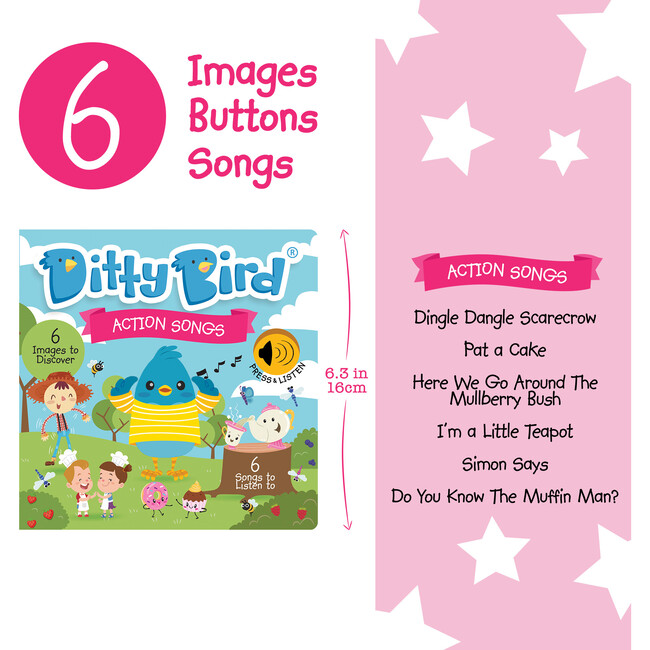 Ditty Bird Music Bundle, Classical Music, Action Songs, Music to Dance to - Books - 4