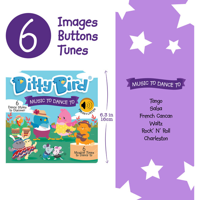 Ditty Bird Music Bundle, Classical Music, Action Songs, Music to Dance to - Books - 5