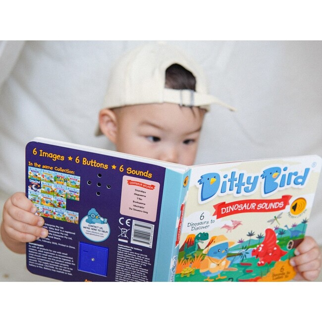 Ditty Bird Animals Bundle, Farm Animal Sounds, Safari Aminal Sounds, Dinosaur Sounds - Books - 7