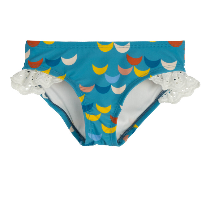 Bridget Bikini Bottom, Ocean Waves - Two Pieces - 1