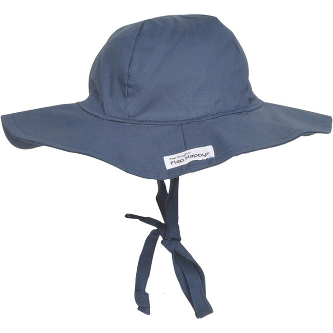 UPF 50+ Floppy Hat, Navy - Hats - 1