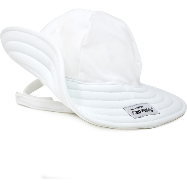 UPF 50+ Summer Splash Swim Hat, White - Hats - 1