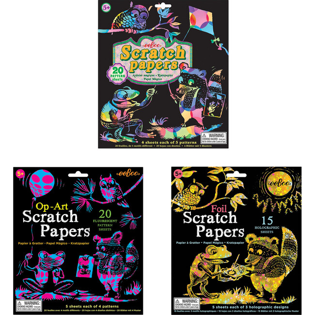 Scratch Papers Bundle - Arts & Crafts - 1