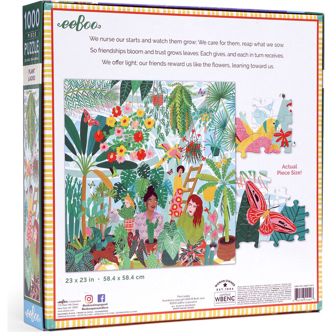 Plant Ladies 1000-Piece Puzzle - Puzzles - 5