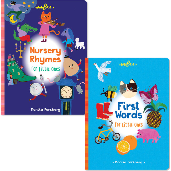 Nursery Rhymes + First Words Bundle - Books - 1