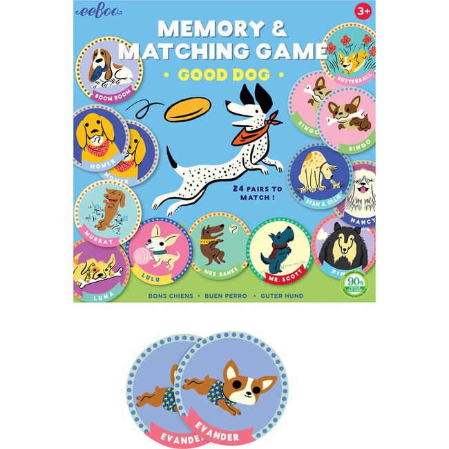 Good Dog Memory & Matching Game - Games - 2