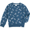 Bryson Sweatshirt, Night Sky/ Dark Slate - Sweatshirts - 1 - thumbnail