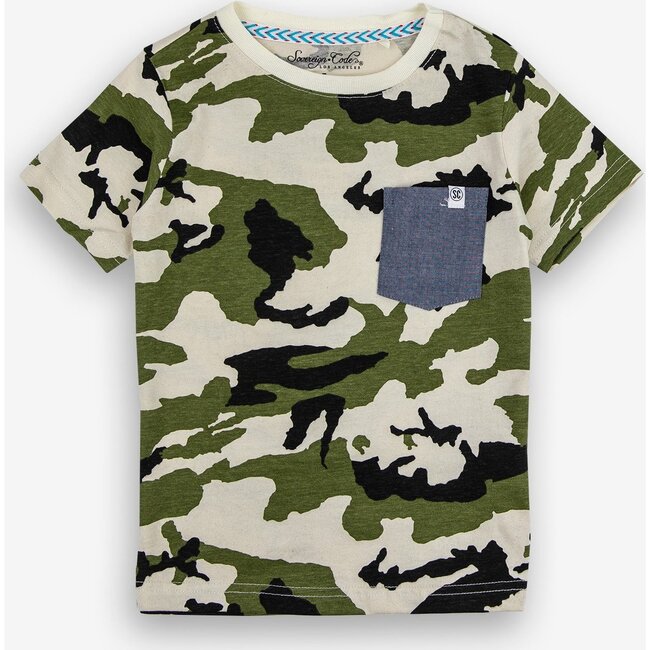 Travis T-Shirt, Army Camo/ Tan - Tees - 3