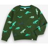 Bryson Sweatshirt, Positive Dinos/ Olive - Sweatshirts - 3