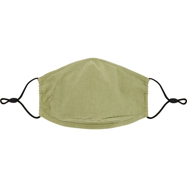 Reusable Adult Face Mask, Greenstone - Mineral Dye - Face Masks - 1